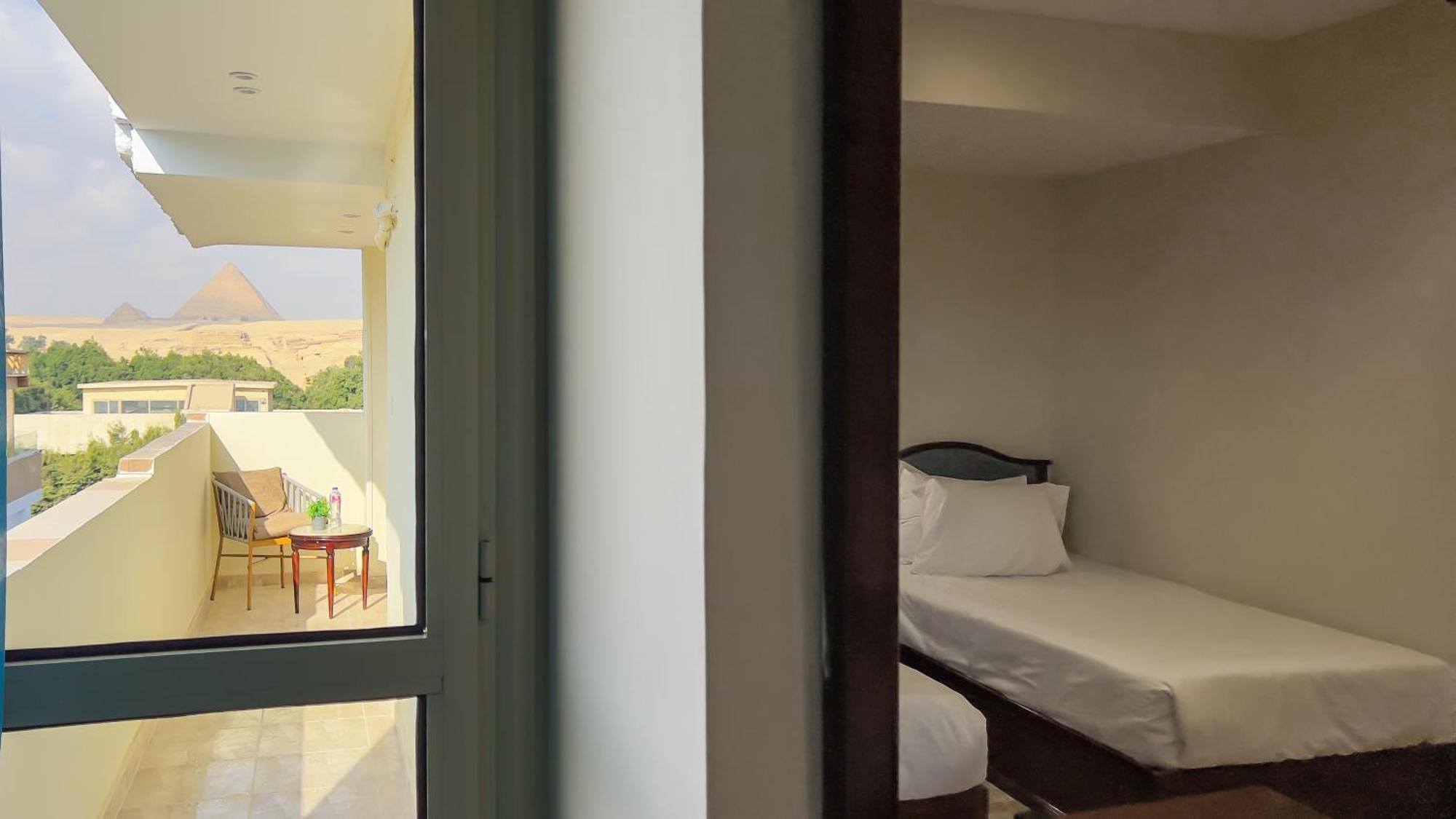 Kafret el-Gabal Pyramids Glory Inn מראה חיצוני תמונה