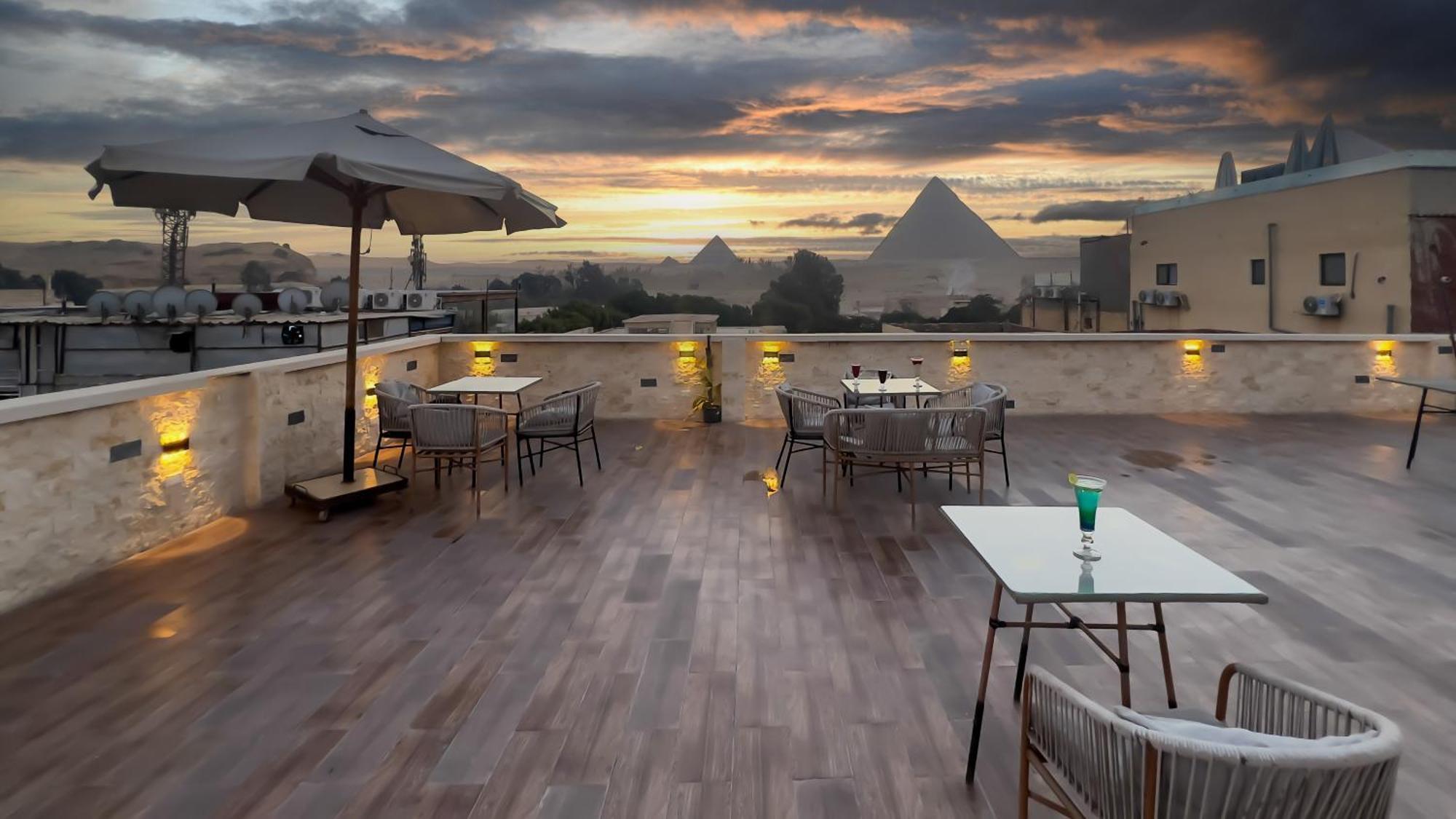 Kafret el-Gabal Pyramids Glory Inn מראה חיצוני תמונה